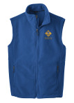 Cub Scout Pack Fleece Vest with Cub Scout Logo - True Royal
