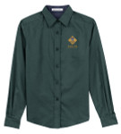 Cub Scout Pack Ladies Long Sleeve Shirt with Cub Scout Logo