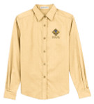 Cub Scout Pack Ladies Long Sleeve Shirt with Cub Scout Logo