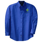 Long Sleeve Easy Care Shirt Men's with Scouting America Venturing Logo