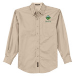 Long Sleeve Button Shirt with BSA Venturing Crew Logo