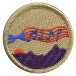 Music Scout Patrol Patch - embroidered 2 inch round