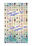 Scout Troop Neck Gaiter - Camping Essentials SP6858 with Scouting America Logo- Up Close View