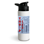 Scout Water Bottle - Scout Troop Nutrition Facts SP6928 with Scouting America logo
