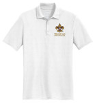 Cotton Pique Polo – Mens with Vintage Scouting logo