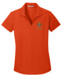 Grid Ladies Wicking Polo with Scouting America Logo