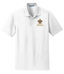 Grid Wicking Polo with Vintage Scouting logo