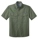 Short Sleeve Fishing Shirt with Scouting America Venturing Crew Logo
