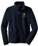 Value Fleece Jacket with Vintage Scouting logo