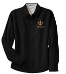 Scouts BSA Ladies Long Sleeve Shirt with BSA Universal Logo
