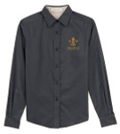 Scouts BSA Ladies Long Sleeve Shirt with BSA Universal Logo