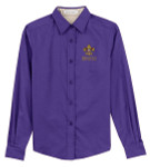 Ladies Long Sleeve Easy Care Shirt with Scouting Americal Logo