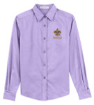 Scouts BSA Ladies Long Sleeve Shirt with BSA Universal Logo