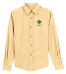 Womens Long Sleeve Shirt with BSA Venturing Crew Logo