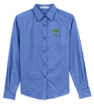 Womens Long Sleeve Shirt with BSA Venturing Crew Logo