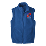 Fleece Vest with Scouting America NYLT Logo - True Royal