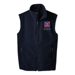 Fleece Vest with Scouting America NYLT Logo - True Navy