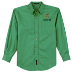 BSA Sea Scout Long Sleeve Shirt with Sea Scout Logo - Irish Green
