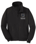 Charger Jacket with Exploring Logo - Black