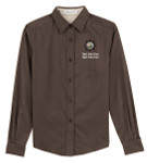 BSA Sea Base Long Sleeve Shirt with Sea Base Logo - Brown 