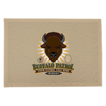 Wood Badge Patrol Flag with Wood Badge Buffalo Critter with Wood Badge logo