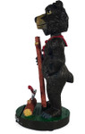 Wood Badge Bobblehead of Wood Badge Bear- Left Side View 