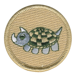 Rhinoturtles Scout Patrol Patch - embroidered 2 inch round