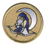 Moon Bow Scout Patrol Patch - embroidered 2 inch round