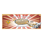 Pinewood Derby Vinyl Banner - Race Red Rays (36" Tall x 96" wide Banner)