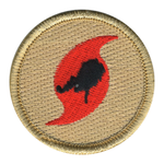 West Virginia Hurricane Scout Patrol Patch - embroidered 2 inch round