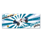 Pinewood Derby Vinyl Banner - Pinewood Car (36" Tall x 96" wide Banner)