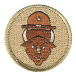 Brave Bison Scout Patrol Patch - embroidered 2 inch round