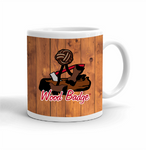 Wood Badge Mug - Patrol Yell with Wood Badge Beads - Right View