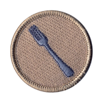 Silver Fork Scout Patrol Patch - embroidered 2 inch round