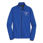 Soft Shell Jacket with Scout Me In Scouting America Logo - Royal Blue