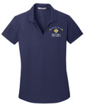 Ladies Dry Zone Polo with Scout Me In Cub Scout Logo - Navy