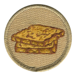French Toast Scout Patrol Patch - embroidered 2 inch round