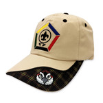 New Wood Badge Bobwhite Critter Head Hat with Wood Badge logo - Angled Front View