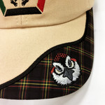 Wood Badge Hat with Wood Badge Logo and Wood Badge Bobwhite Critter - Up Close Bobwhite Critter View