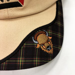 Wood Badge Hat with Wood Badge Logo and Wood Badge Buffalo Critter - Up Close Buffalo Critter View