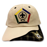 New Wood Badge Owl Critter Head Hat with Wood Badge logo - Front View
