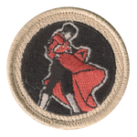 Mediocre Matador Scout Patrol Patch - embroidered 2 inch round