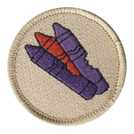 Crayon Eater Scout Patrol Patch - embroidered 2 inch round