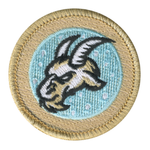 The Cold Goats Scout Patrol Patch - embroidered 2 inch round