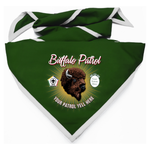 Wood Badge Neckerchief with Wood Badge Buffalo Critter and Wood Badge Logo