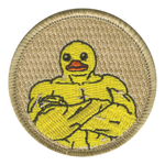 Mighty Duck Patrol Patch - embroidered 2 in round