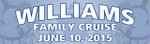 Family Reunion Vinyl Banner - Cruise