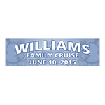 Family Reunion Vinyl Banner - Cruise