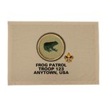 Troop Patrol Flag with Frog Patrol and Scouting America logo