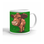 Beef Cattle 4-H Mug Farm Scene - Right Side View
